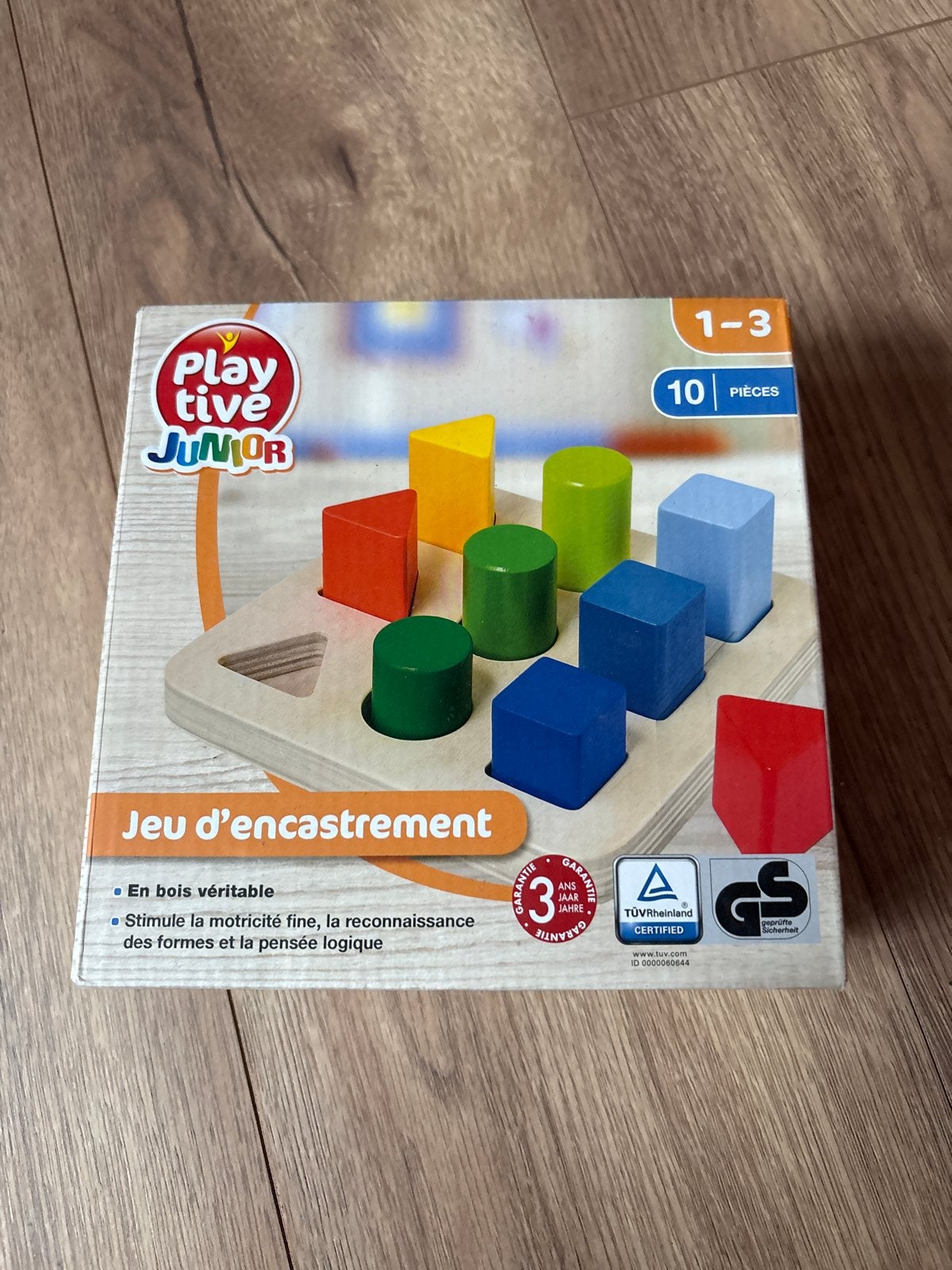 Playtive Junior Houten Vormenstoof - Educatief Speelgoed, Ophalen, Zo goed als nieuw, Overige typen