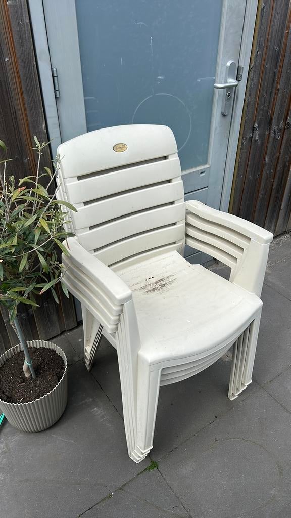 GRATIS Hartman stoelen/tuinstoelen, Ophalen, Zo goed als nieuw, Kunststof