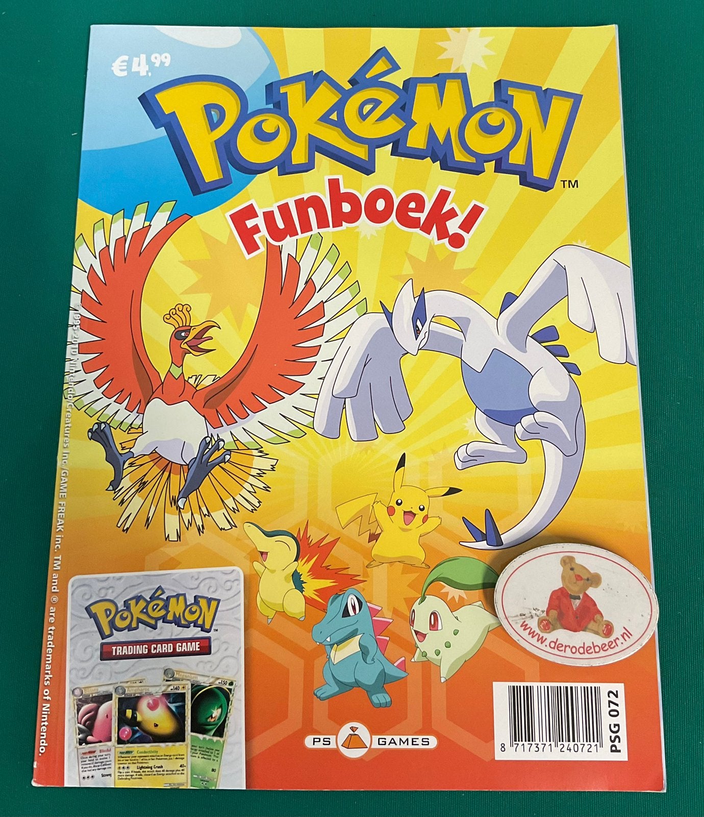 Pokemon funboek uit 2010, Eén comic, Ophalen of Verzenden, Zo goed als nieuw, Overige gebieden