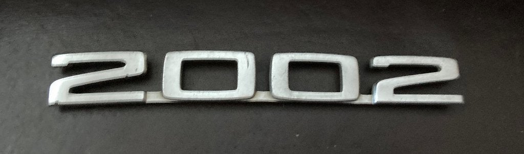 BMW 2002  oldtimer embleem logo, Verzamelen, Ophalen of Verzenden, Gebruikt, Auto's