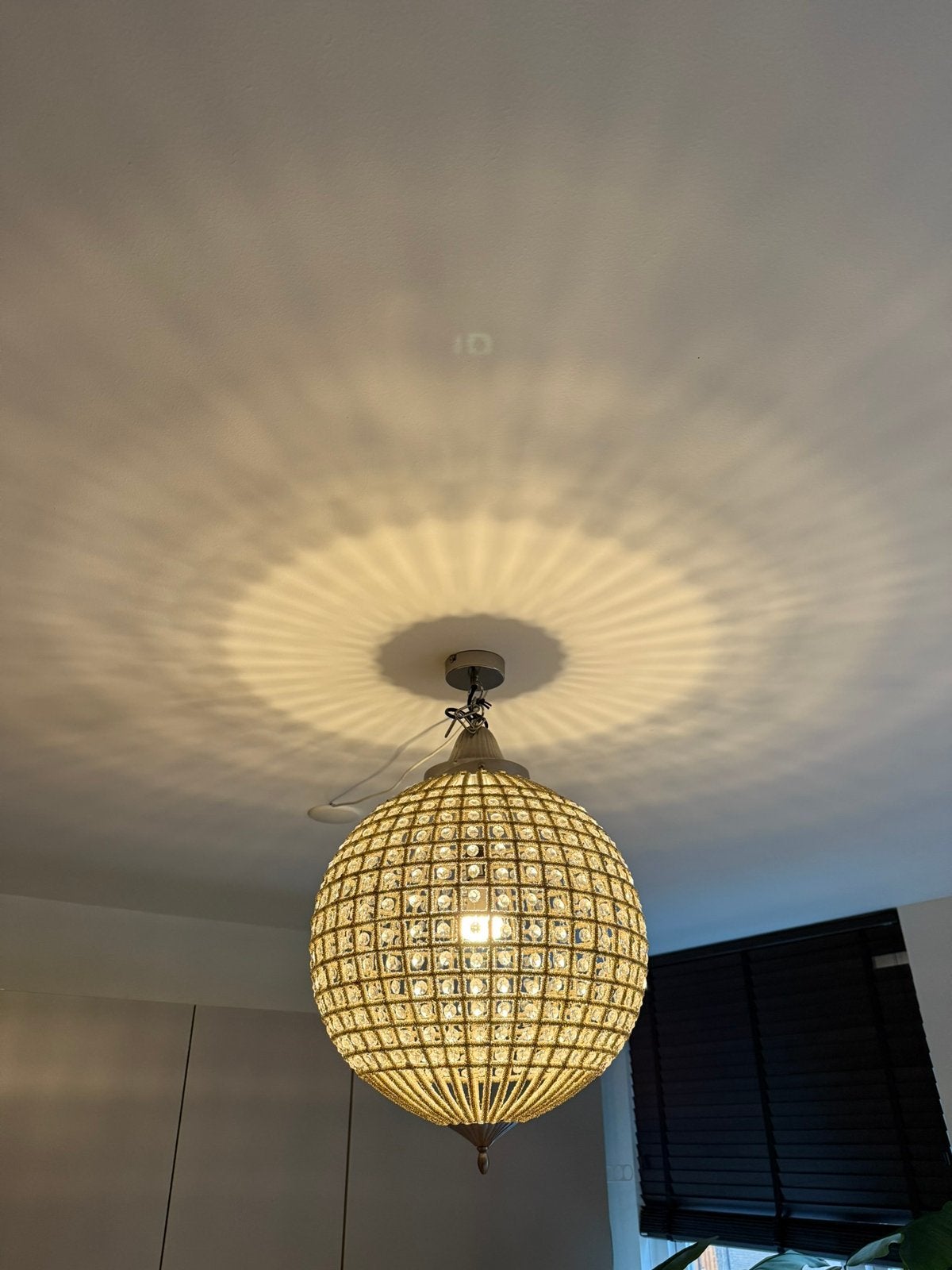 Straluma kristallen hanglamp – Zeer nette staat, Ophalen of Verzenden, Zo goed als nieuw, Metaal