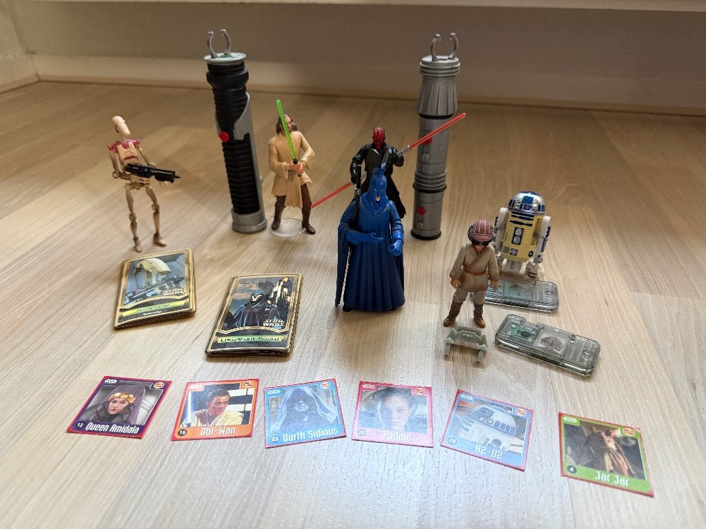 Star Wars Episode 1 lot losse figuren., Ophalen of Verzenden, Zo goed als nieuw, Actiefiguurtje