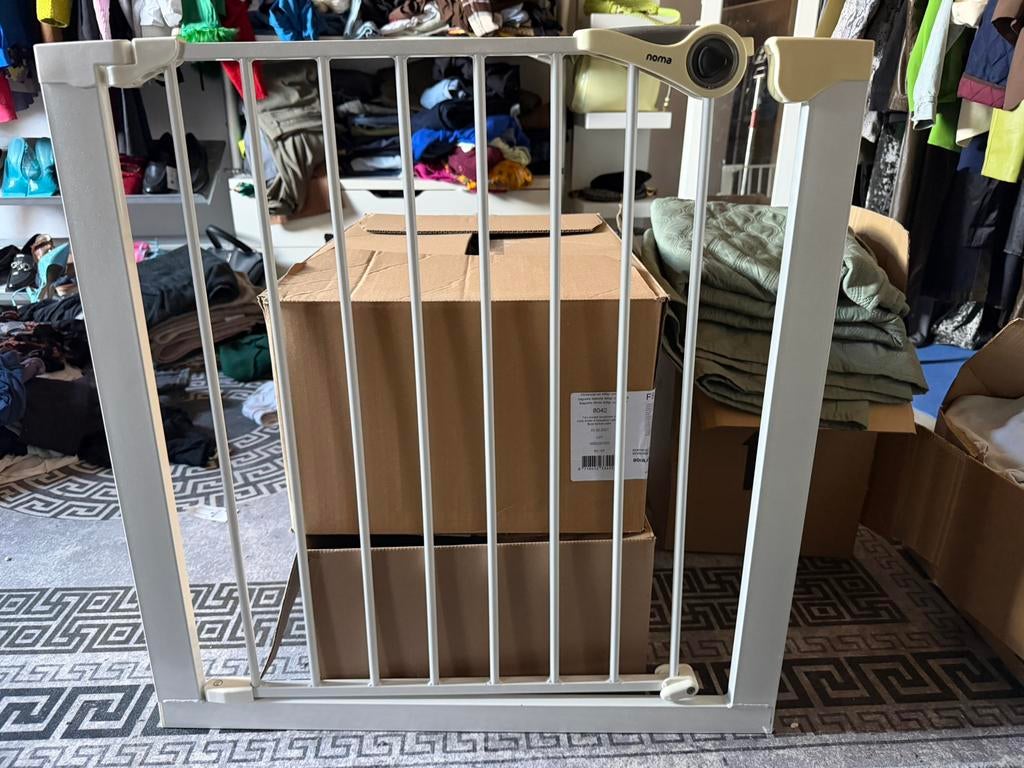 Rek, Kinderen en Baby's, Traphekjes, Ophalen of Verzenden, Zo goed als nieuw, Metaal of IJzer, 115 cm of meer