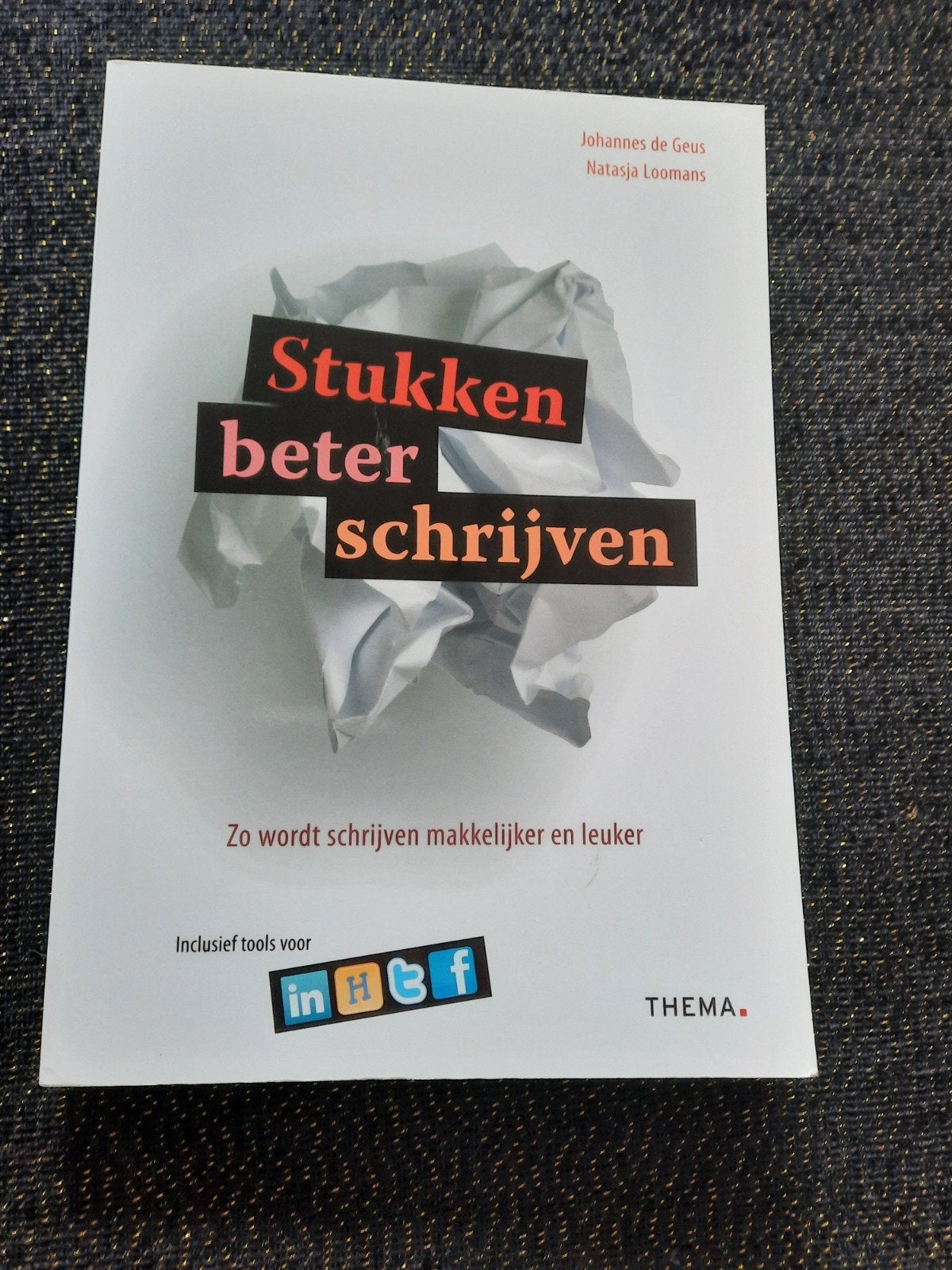 Stukken beter schrijven - Johannes de Geus & Natasja Loomans, Ophalen of Verzenden, Nieuw, Johannes de Geus, Natasja Loomans