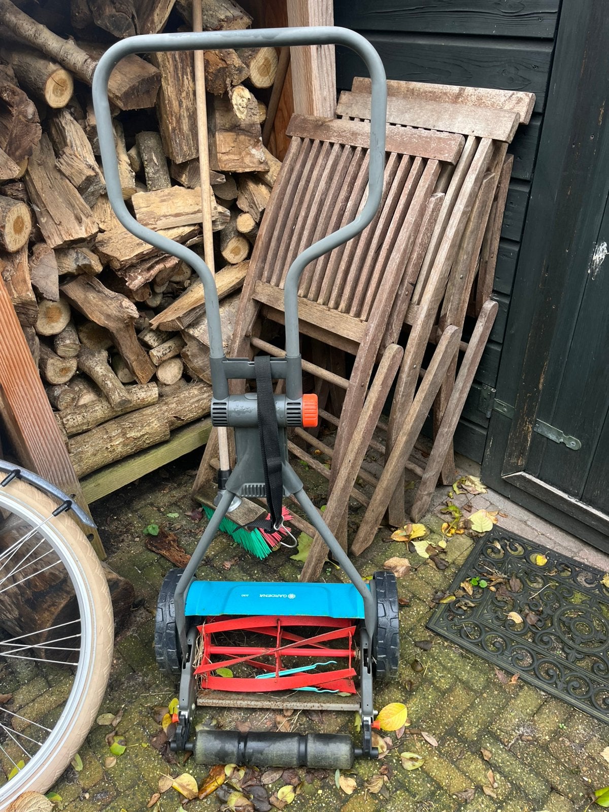 Grasmaaier gardena 330, Tuin en Terras, Ophalen, Gebruikt