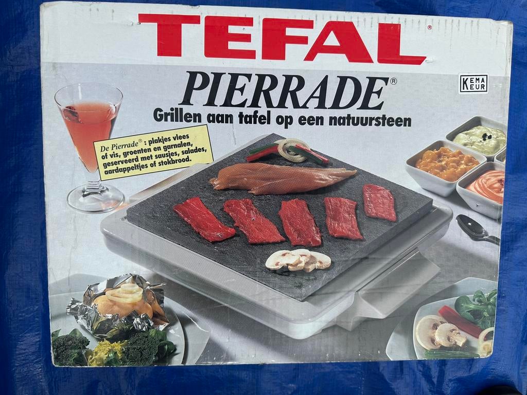 Tefal Pierrade steengrill, Ophalen of Verzenden, Gebruikt
