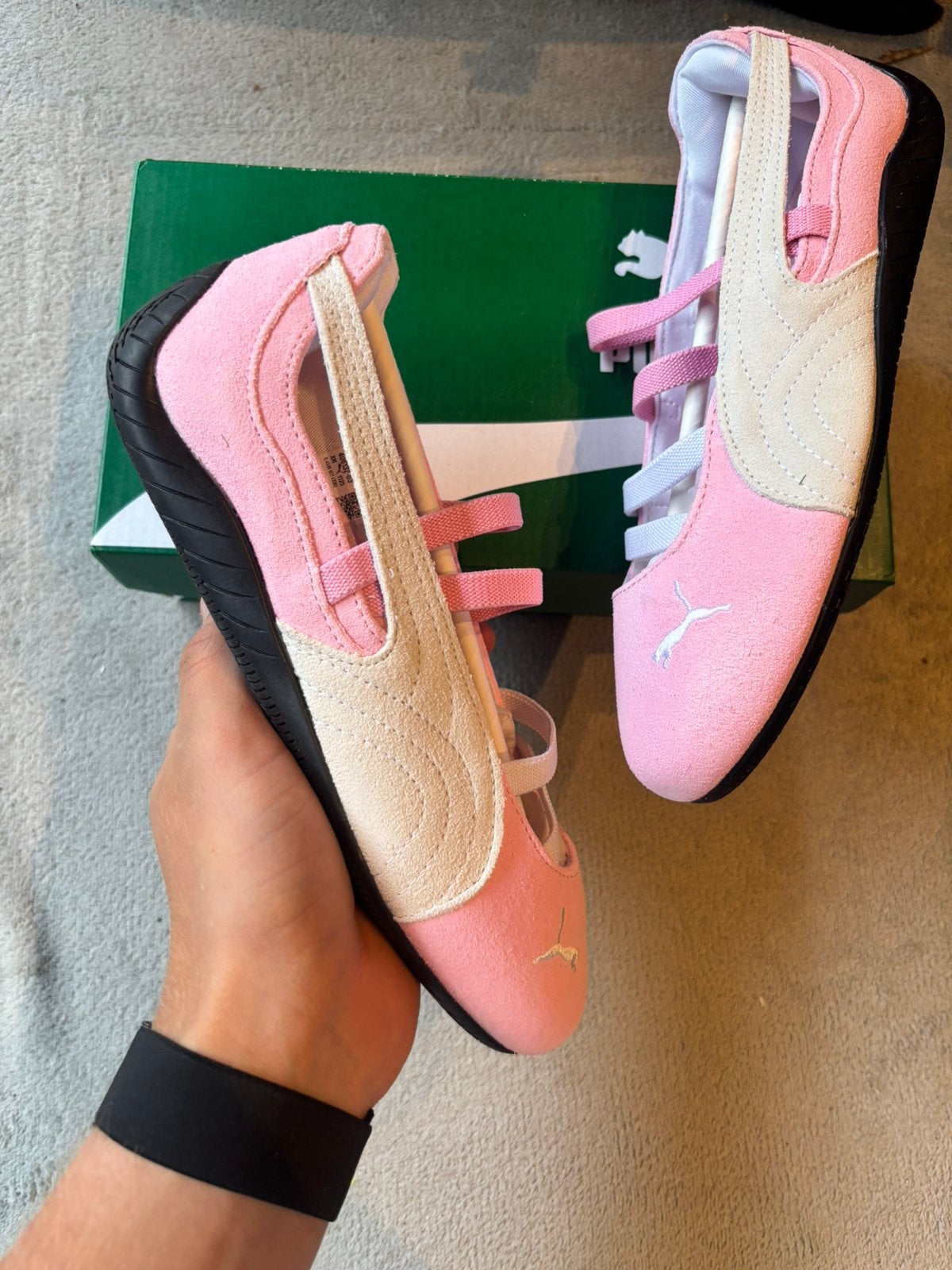 Puma speedcat ballet pink - maat 37,5 - nieuw, Kleding | Dames, Schoenen, J, Nieuw, J, Roze