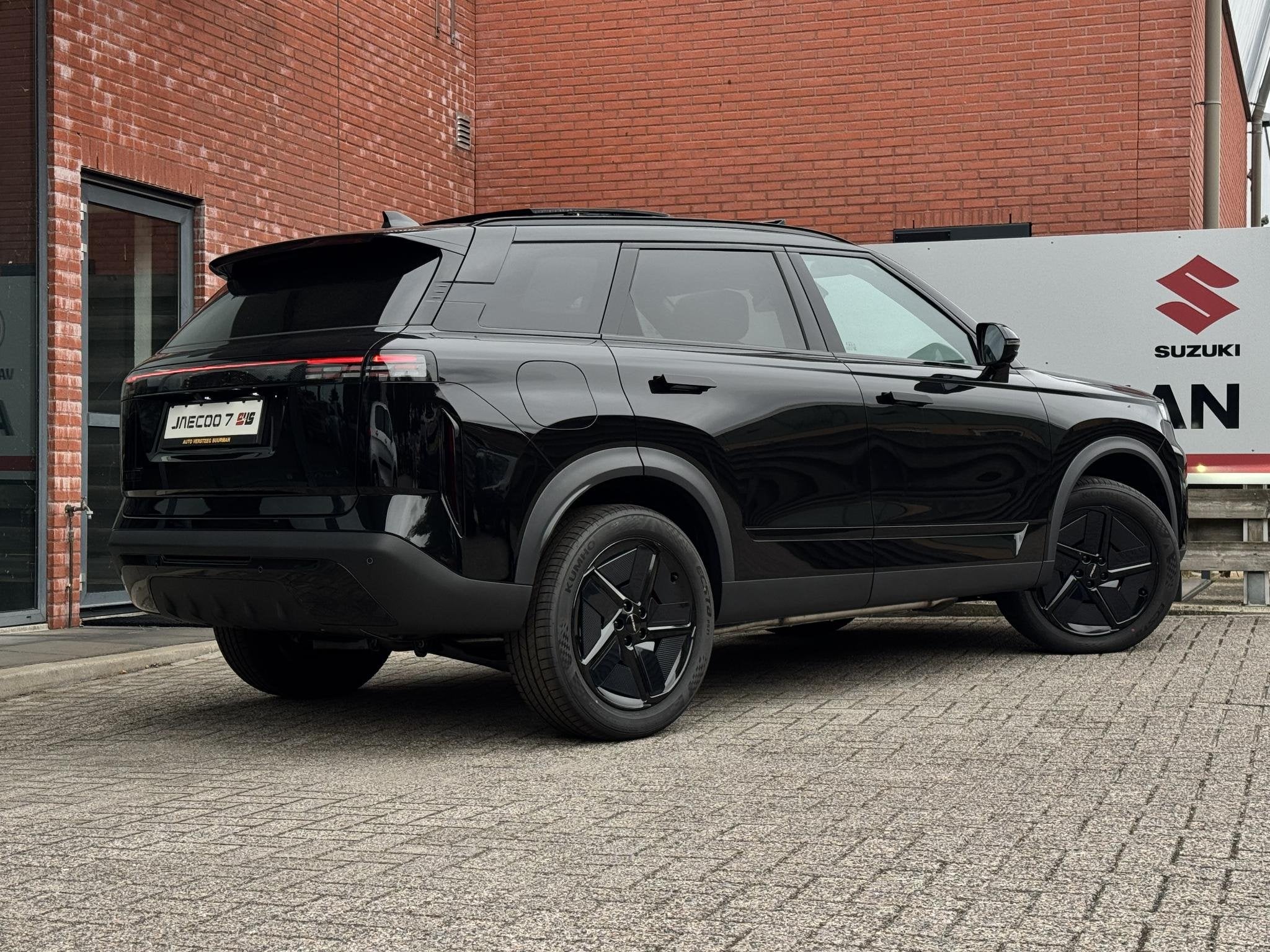 Jaecoo 7 1.5 GDI SHS-P *BLACK EDITION* Stoelventilatie/verwa, Auto's, 12 maanden, Euro 6, 347 pk, Zwart