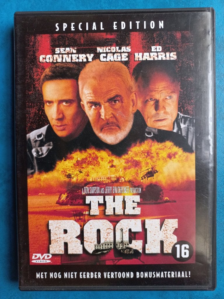 The Rock (1996), Cd's en Dvd's, Dvd's | Actie, Zo goed als nieuw, Actie, Vanaf 16 jaar, Engels, Frans, Italiaans, Nederlands, Engels