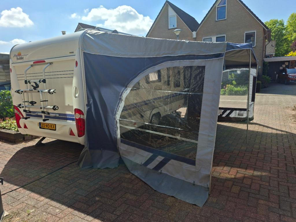 luifel voor caravans met opbouw lengte van 4.60m, Ophalen of Verzenden, Gebruikt