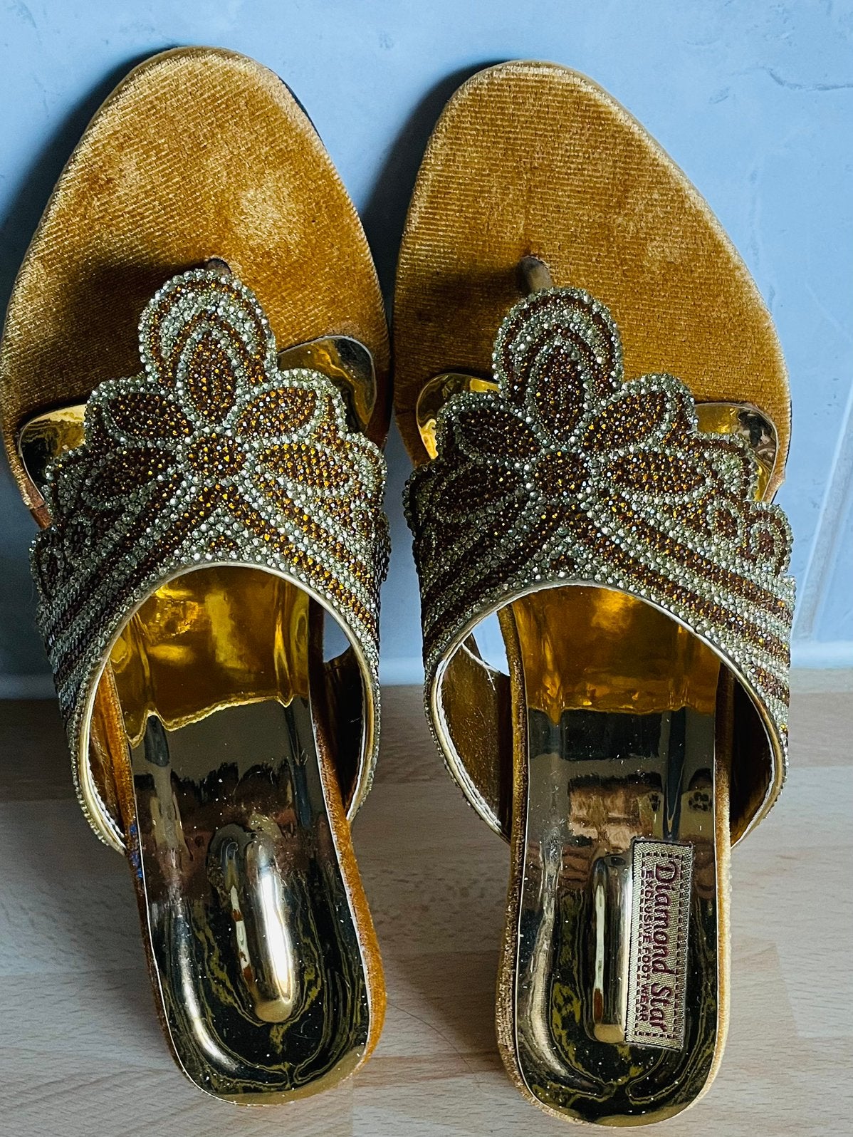 Goudkleurige Sandalen. Maat: 38, Kleding | Dames, Schoenen, Bruin, Nieuw, Sandalen of Muiltjes, Ophalen of Verzenden