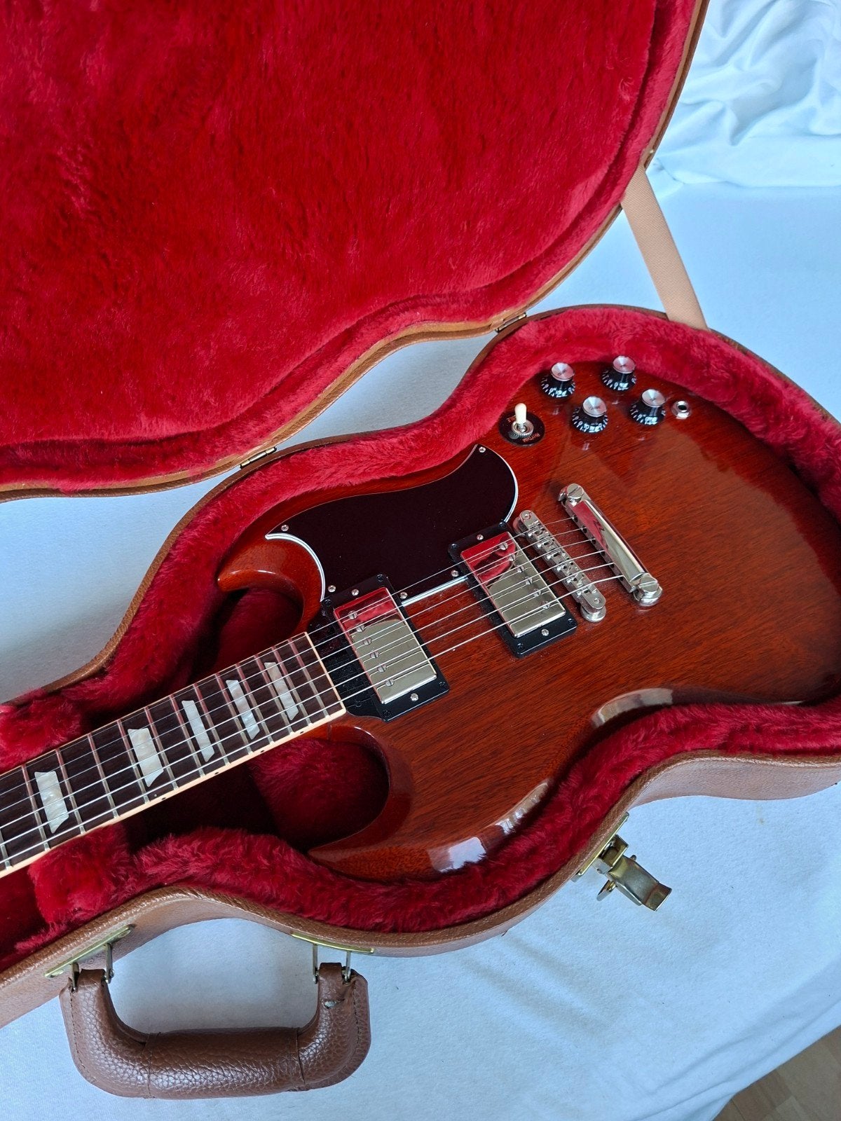 Gibson SG Standard '61 Reissue elektrische gitaar met koffer