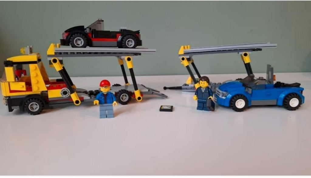 Lego City Autotransporter 60060, Lego, Ophalen of Verzenden, Compleet, Complete set