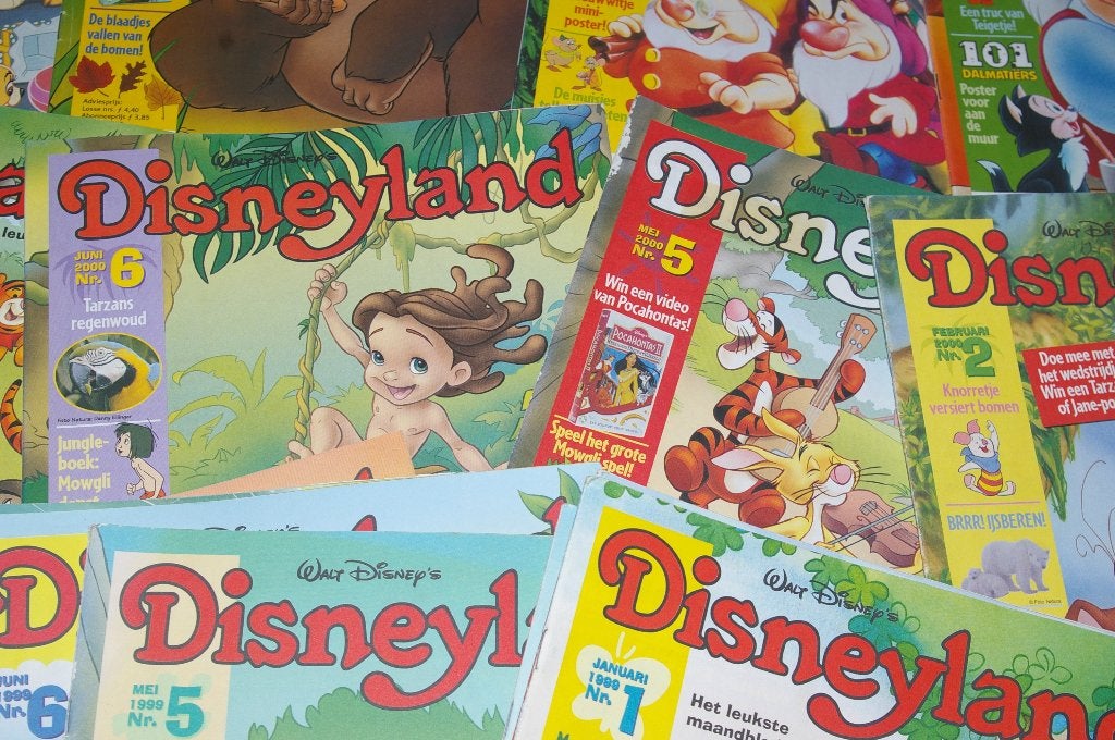 Disneyland tijdschriften uit 1999/2000/2001 18 stuks, Ophalen of Verzenden, Overige figuren, Overige typen