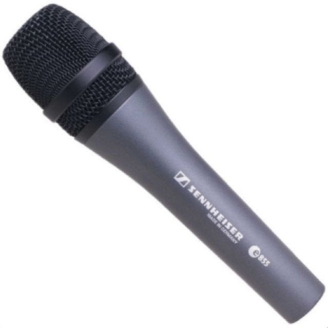 Sennheiser e855, zangmicrofoon, als nieuw, Ophalen of Verzenden, Zo goed als nieuw, Zangmicrofoon