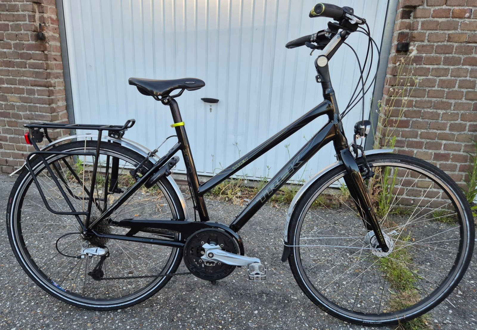 te koop trek x500 damesfiets in nette staat, 28 inch, Gebruikt, Velgrem, Ophalen