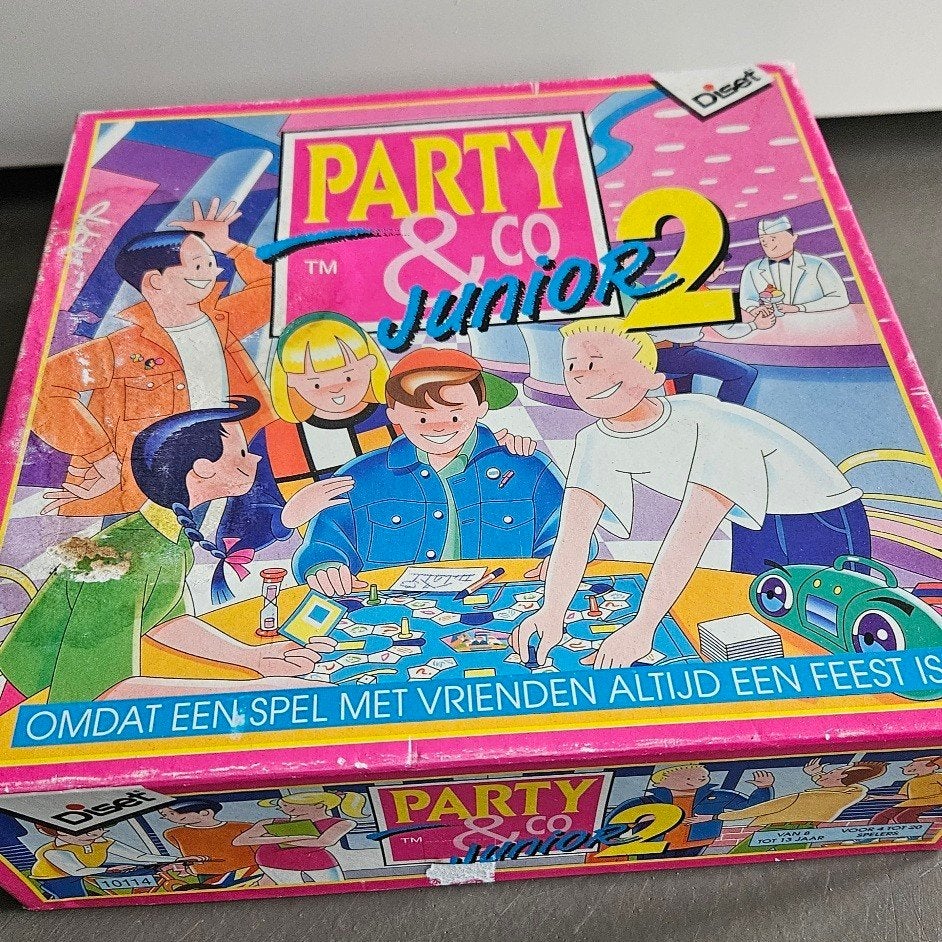Party &Co Junior 2 bordspel - Gezellig familiespel, Vijf spelers of meer, Ophalen of Verzenden, Gebruikt, Diset