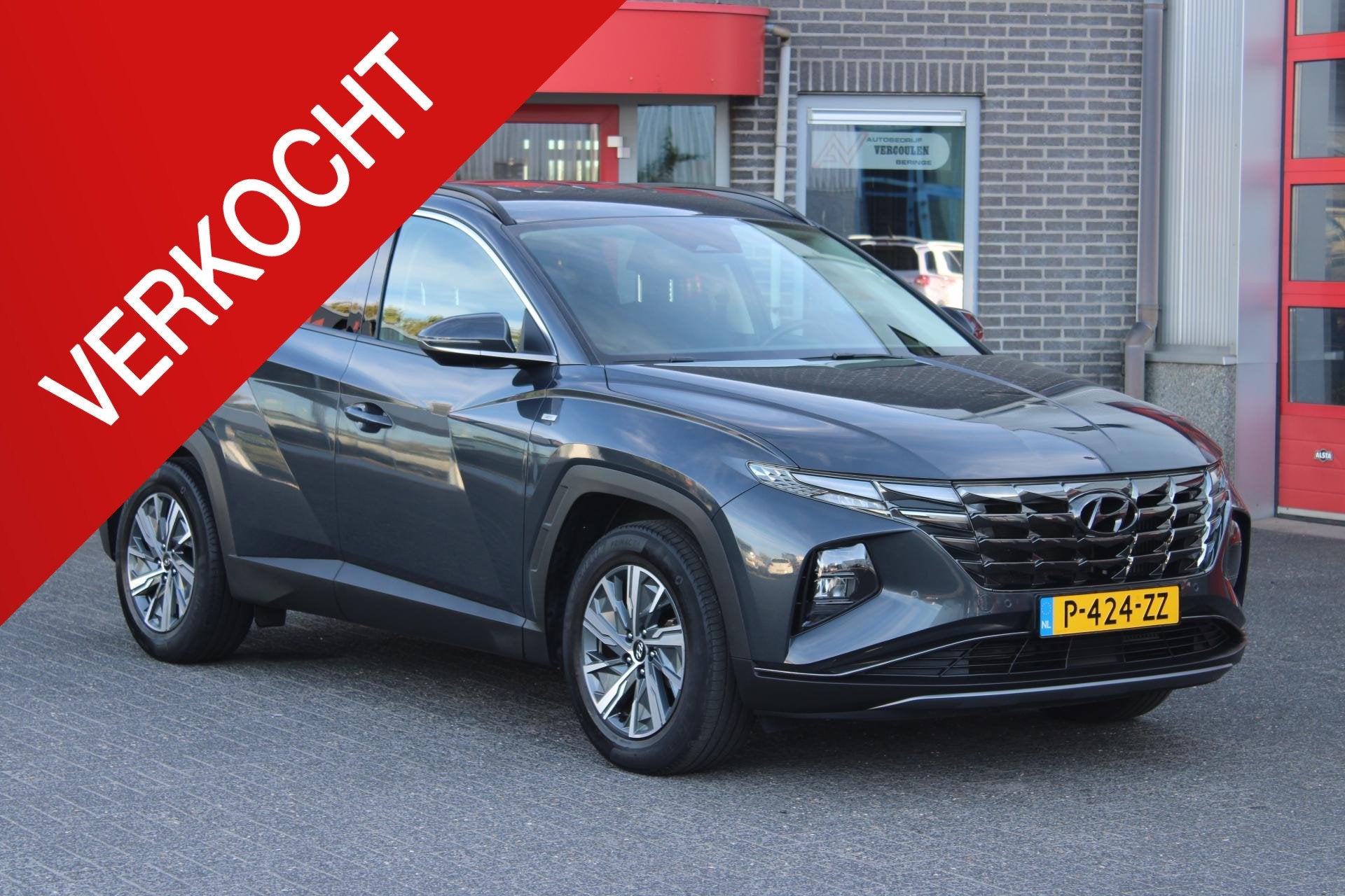 Hyundai Tucson 1.6 T-GDI MHEV Comfort Smart NL Auto/Dealer o, Auto's, Voorwielaandrijving, Dealer onderhouden, Gebruikt, Euro 6