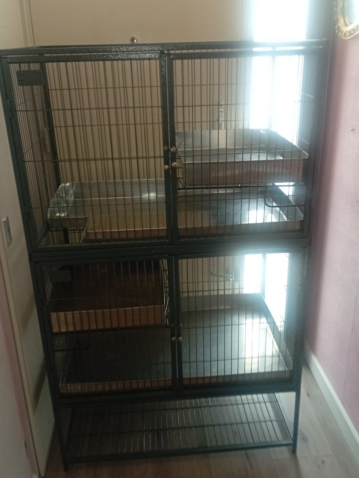Critter Nation kooi voor ratten, fretten of chinchilla's, Ophalen, Kooi, 90 cm of meer, Chinchilla