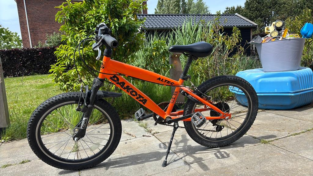 Altec kinderfiets 20inch, Ophalen, Staal, Velgrem, V-brakes