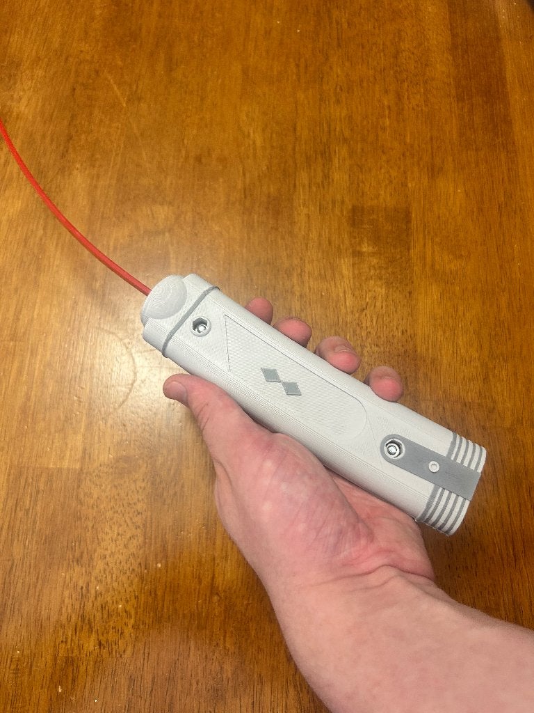 Ahsoka Tano shoto lightsaber grip Beyblade X launcher, Ophalen of Verzenden, Zo goed als nieuw