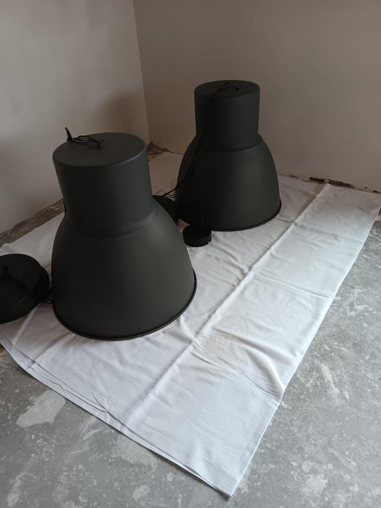 Hektar hanglampen Ikea, Ophalen, Gebruikt, Metaal, Minder dan 50 cm