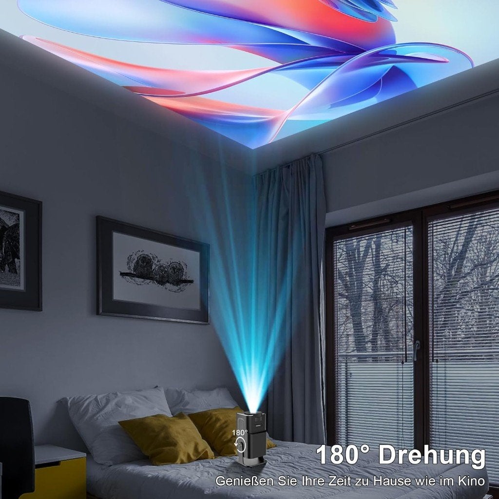 Magcubic HY320 Mini Smart Beamer - Zo goed als nieuw, HD (720), LED, Magic cube, Ophalen of Verzenden