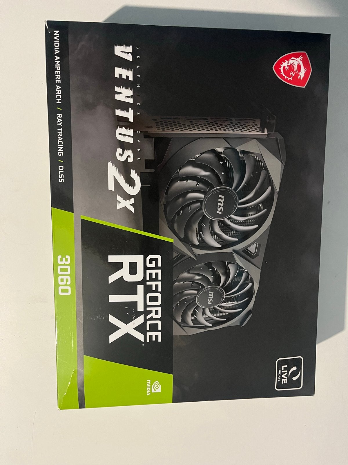 MSI GeForce RTX 3060 Ventus 2X OC Grafische Kaart, Computers en Software, HDMI, GDDR6, PCI-Express 4, Ophalen of Verzenden