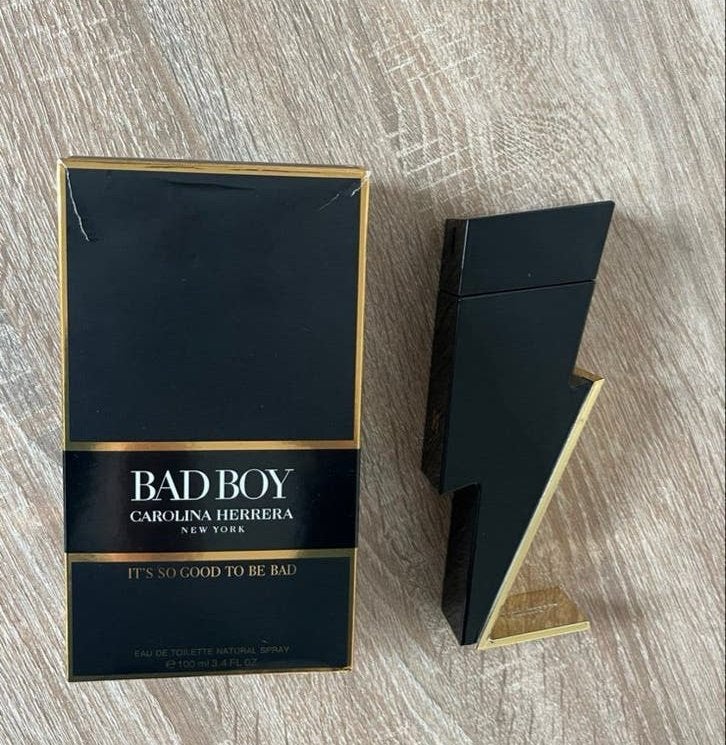 Carolina Herrera Bad Boy Eau de Toilette 100ml, Ophalen of Verzenden, Zo goed als nieuw