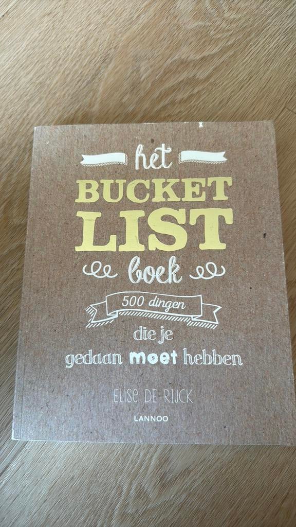 Elise De Rijck - Het Bucketlist boek, Elise De Rijck, Ophalen of Verzenden, Zo goed als nieuw, Overige onderwerpen