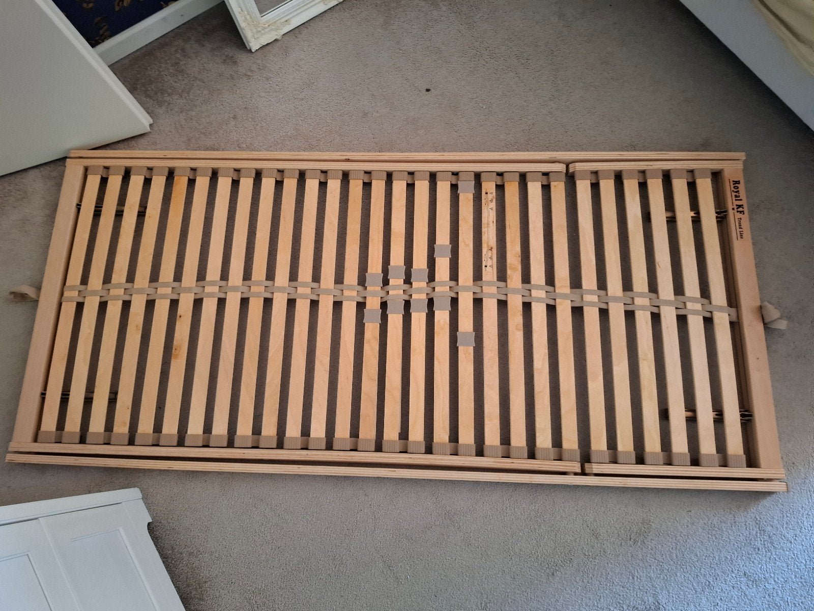 Verstelbare lattenbodem 90x200 cm - Gratis af te halen, Ophalen, 90 cm, Eenpersoons, 200 cm