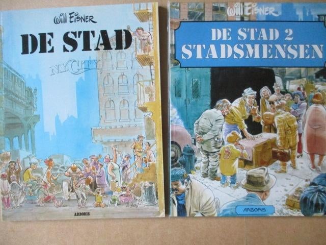 w0080 eisner strips 3x, Meerdere stripboeken, Ophalen, Gelezen