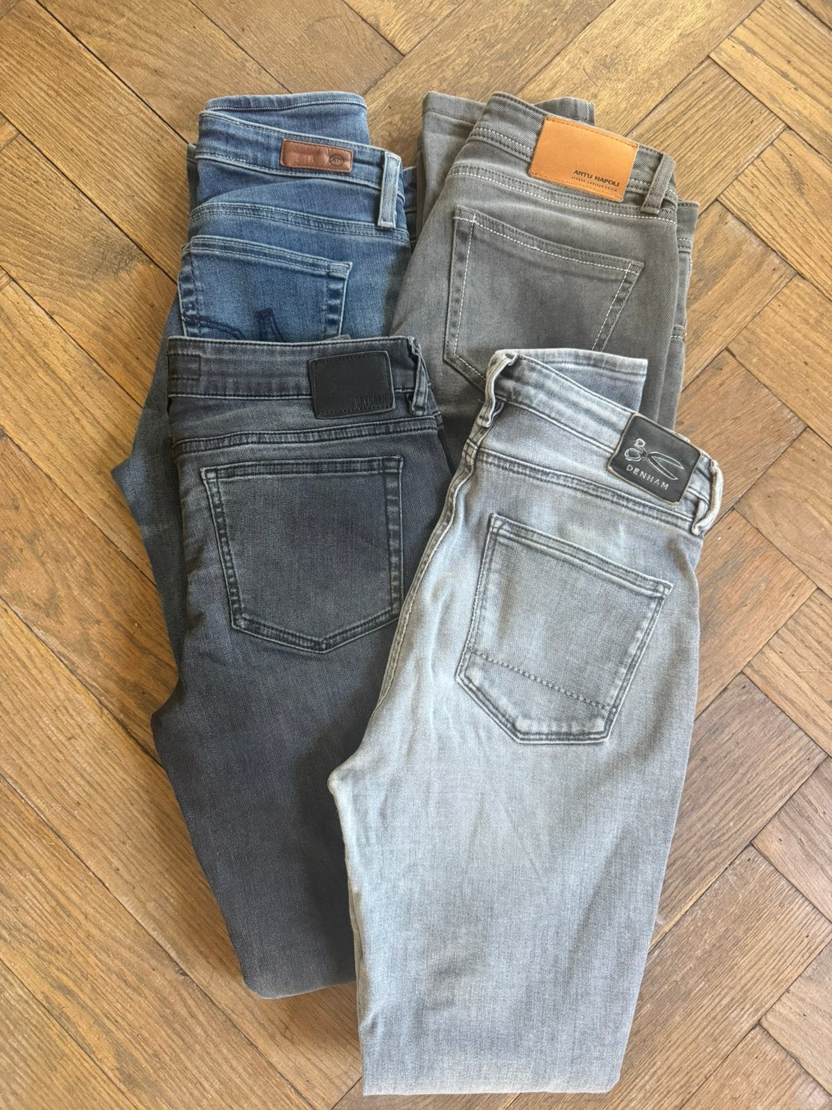 4 jeans Artu napoli, AG , Denham, Drykorn maat 26, Ophalen of Verzenden, Zo goed als nieuw, Blauw, W27 (confectie 34) of kleiner