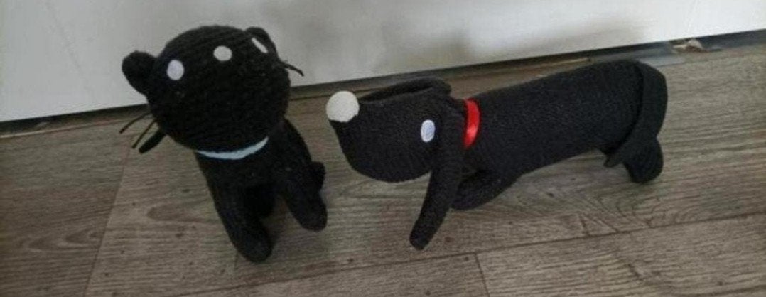 🐾siepie & takkie maat M🐾, Kinderen en Baby's, Speelgoed | Knuffels en Pluche, Verzenden, Zo goed als nieuw, Hond, Hema