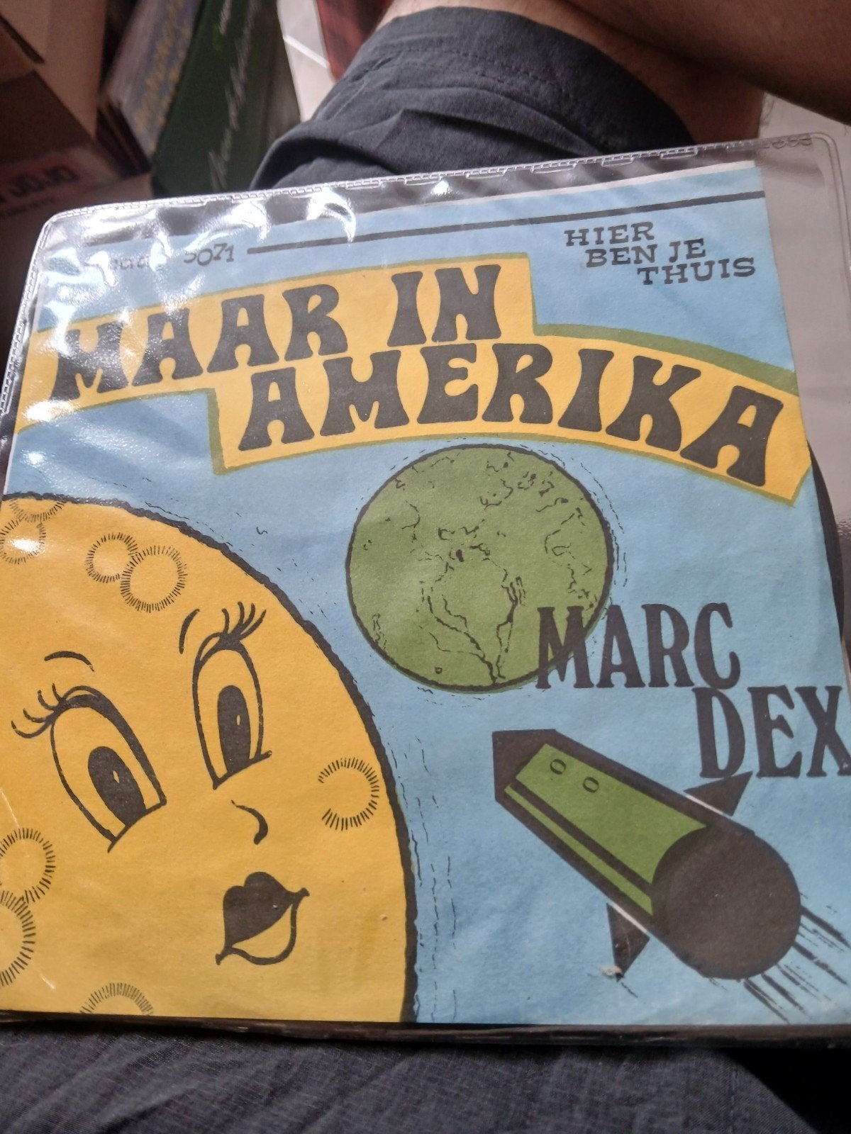 marc dex  maar in amerika, Verzenden, Zo goed als nieuw, Overige formaten, Levenslied of Smartlap