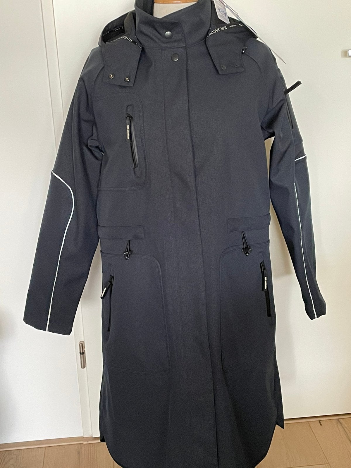 Ilse Jacobsen (regen) jas indigo blauw m 38 NIEUW was 269e, Verzenden, Nieuw, Maat 38/40 (M), Blauw