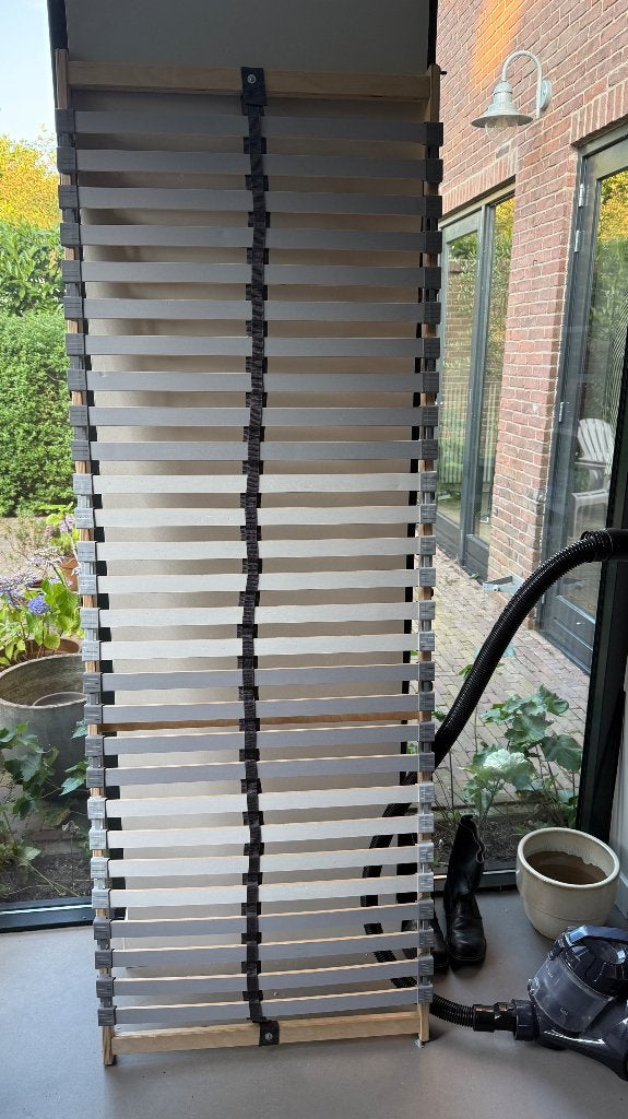 2 Lattenbodems Lönset Ikea, Huis en Inrichting, Slaapkamer | Matrassen en Bedbodems, Ophalen, Zo goed als nieuw, Bedbodem, 200 cm