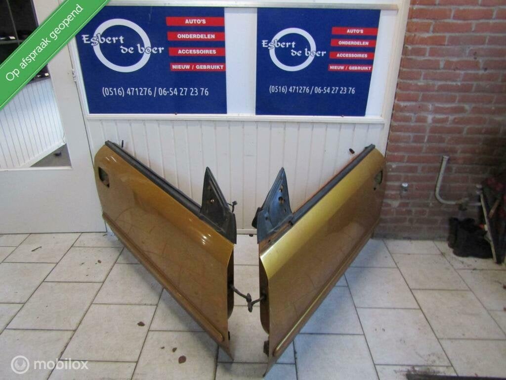 2 x Deur links en rechts opel astra g coupe, Gebruikt, Deur, Opel, Ophalen of Verzenden