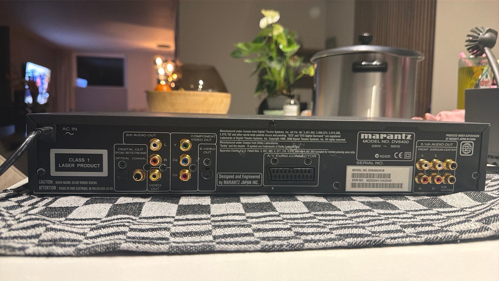 Marantz DV6400 High-End SACD/CD Speler–Audiofiele kwaliteit, Ophalen, Zo goed als nieuw