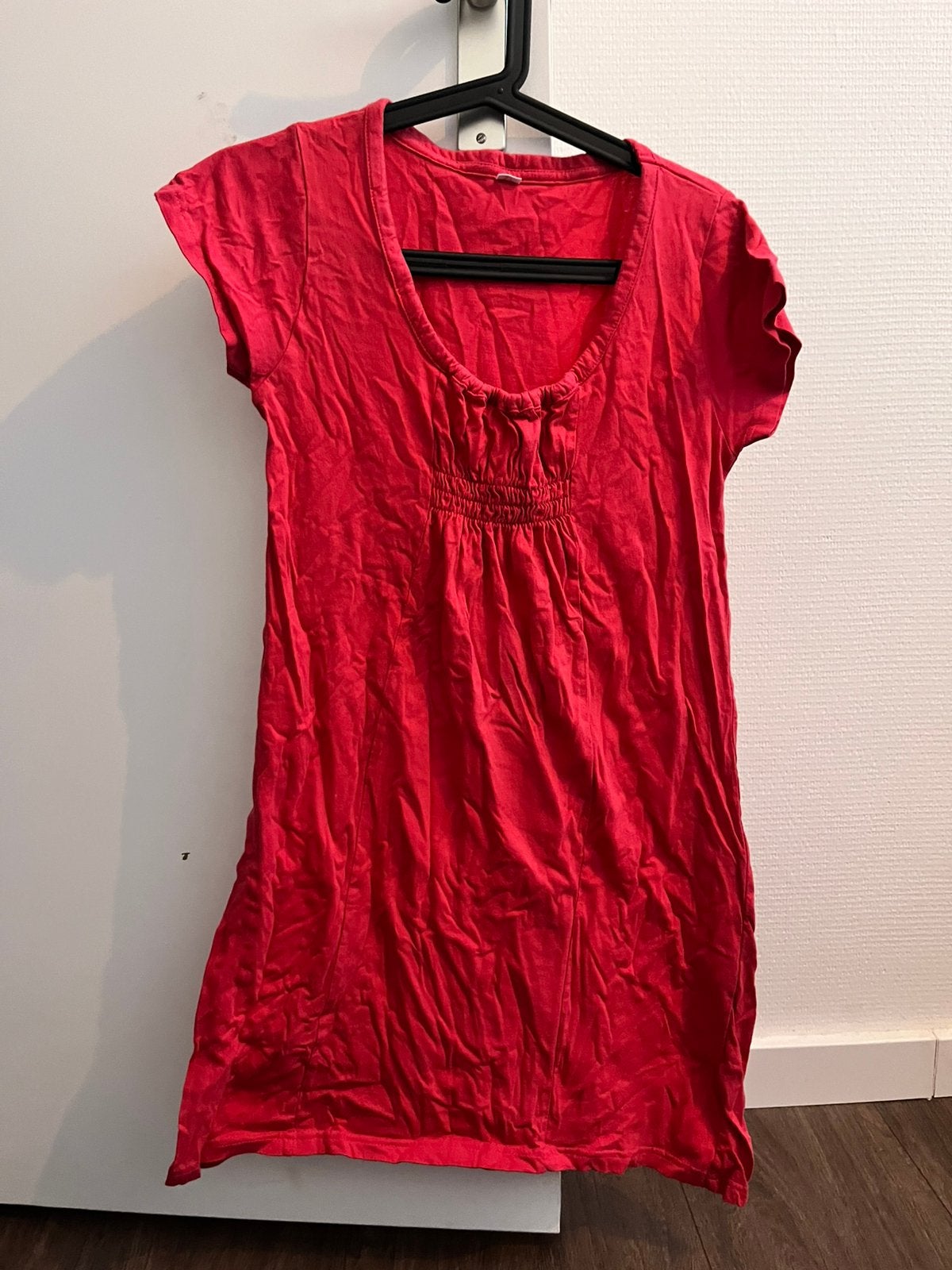 Roze tuniek met plooidetail, maat M, Ophalen of Verzenden, Zo goed als nieuw, Maat 38/40 (M), Roze