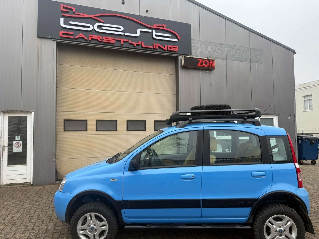 Fiat Panda Sidebars met steps zwart, Ophalen, Niet ingevuld, Niet ingevuld, Niet ingevuld