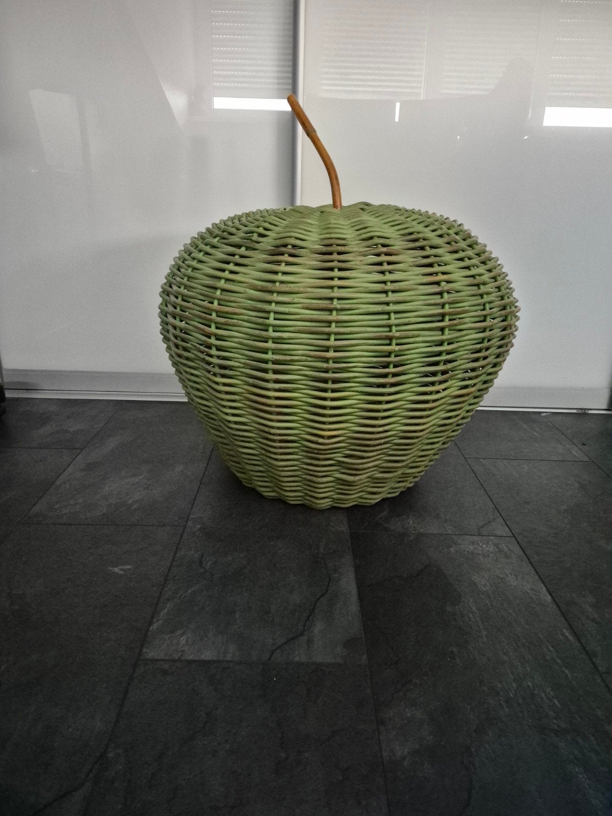 Toffe grote rotan appel, Ophalen, Groen, Overige stijlen, Zo goed als nieuw