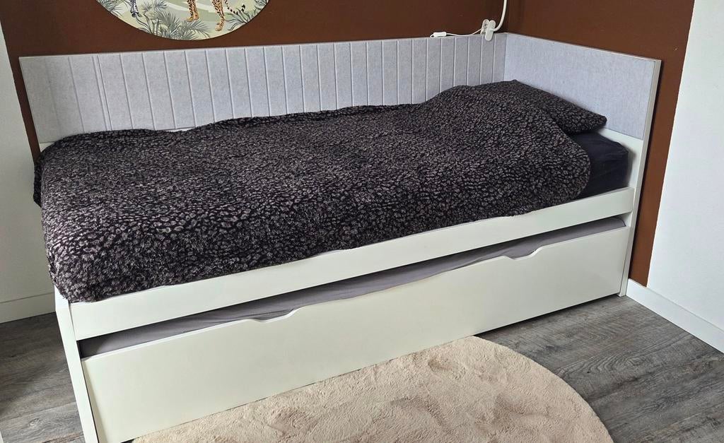 Eenpersoonsbed ikea (flaxa), Ophalen, 85 tot 100 cm, Gebruikt, Matras