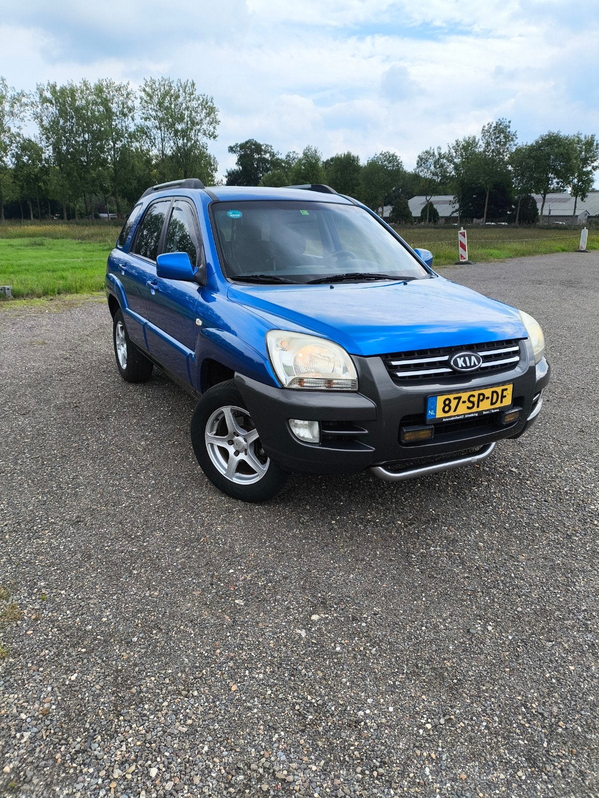 Kia Sportage 2.0 2WD 2006 Blauw, 1442 kg, 4 cilinders, Blauw, Origineel Nederlands