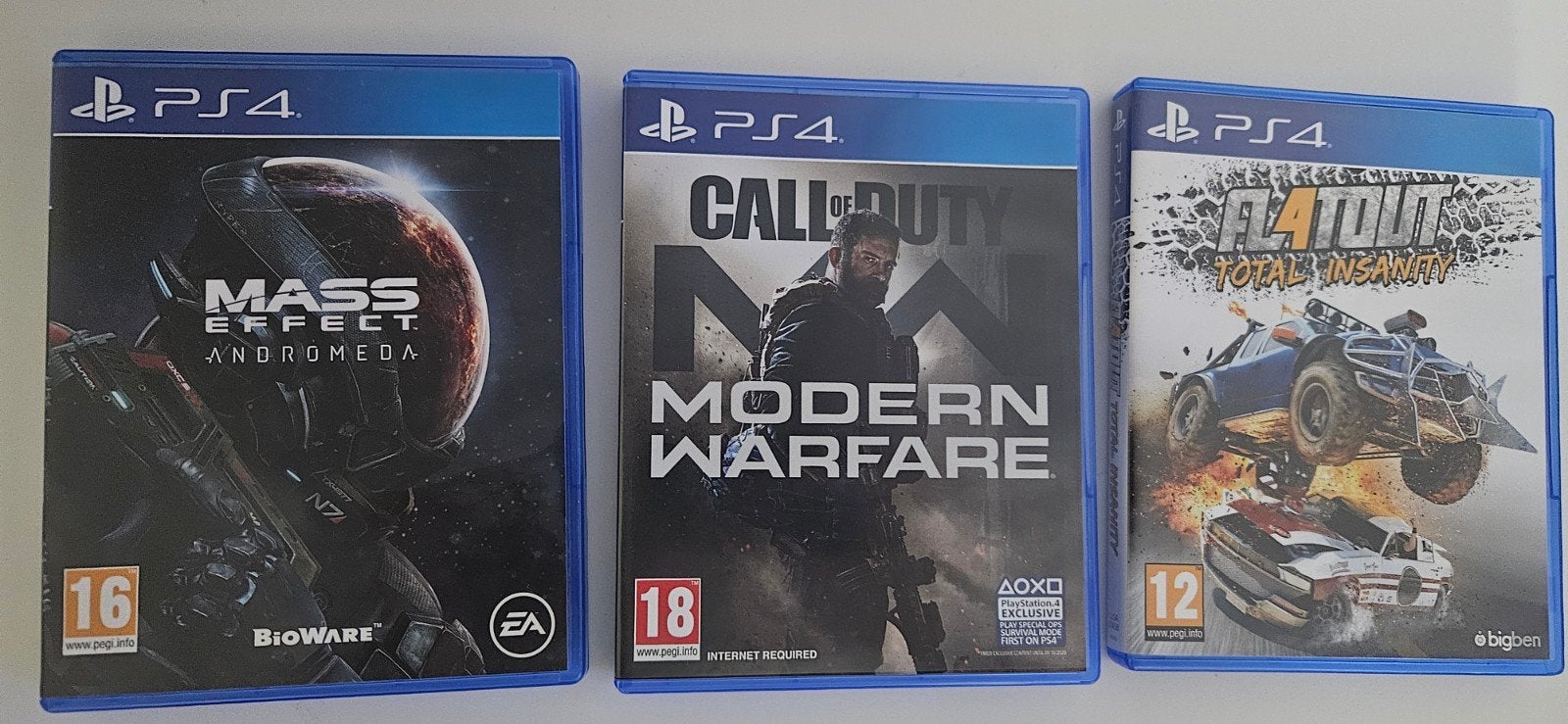 3 PS4 spellen voor 15 euro, Spelcomputers en Games, Games | Sony PlayStation 4, Vanaf 18 jaar, Shooter, 1 speler, Ophalen of Verzenden