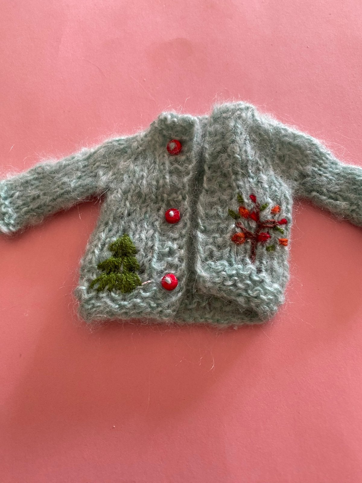 Blythe vestje kerst - Handgemaakt poppenvestje, Kleding | Dames, Ophalen of Verzenden, Nieuw, Maat 34 (XS) of kleiner, Groen