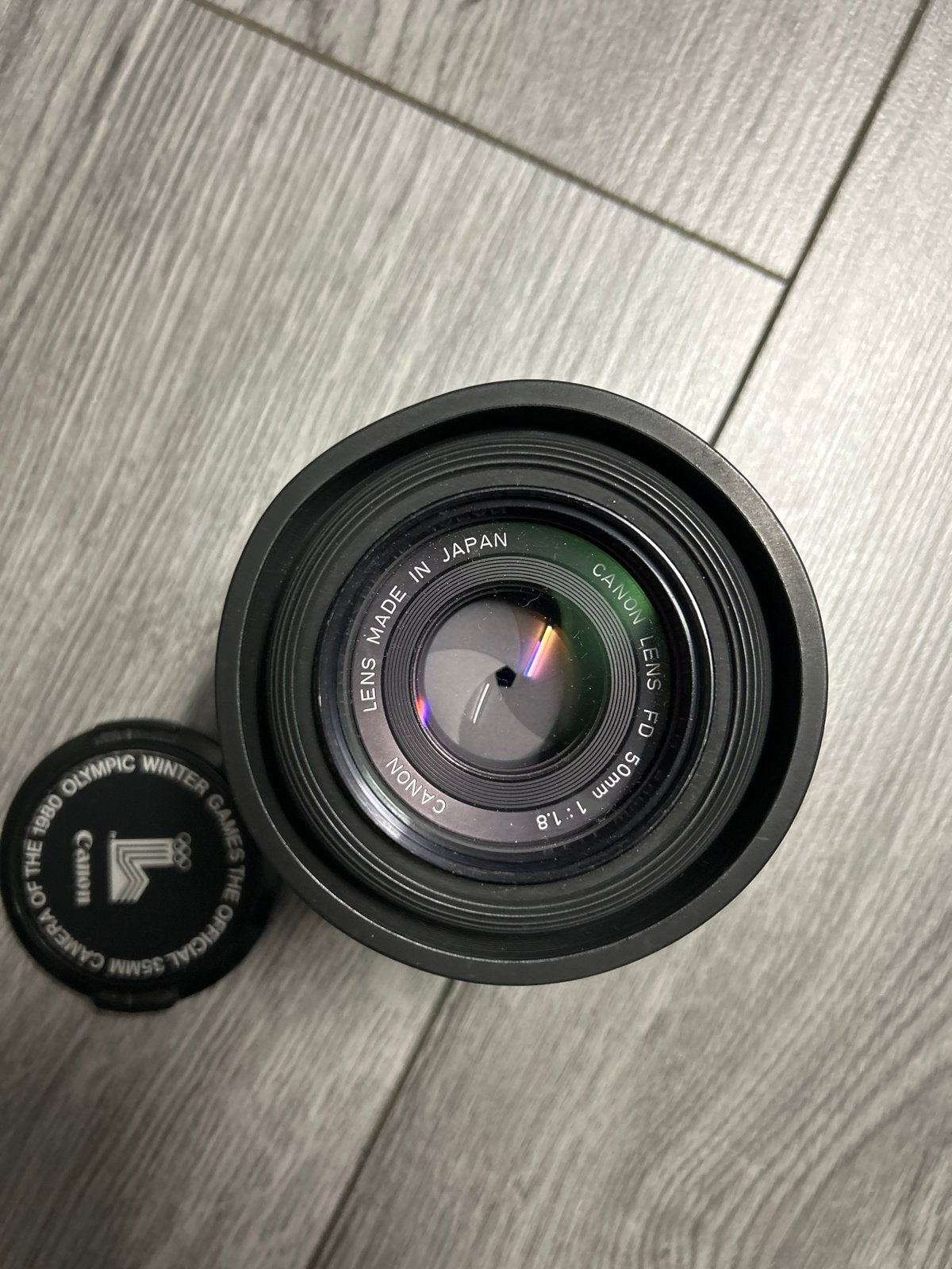 Canon FD 50mm 1:1.8 Analoge Lens (1980), Gebruikt, Canon, Verzenden, Canon FD