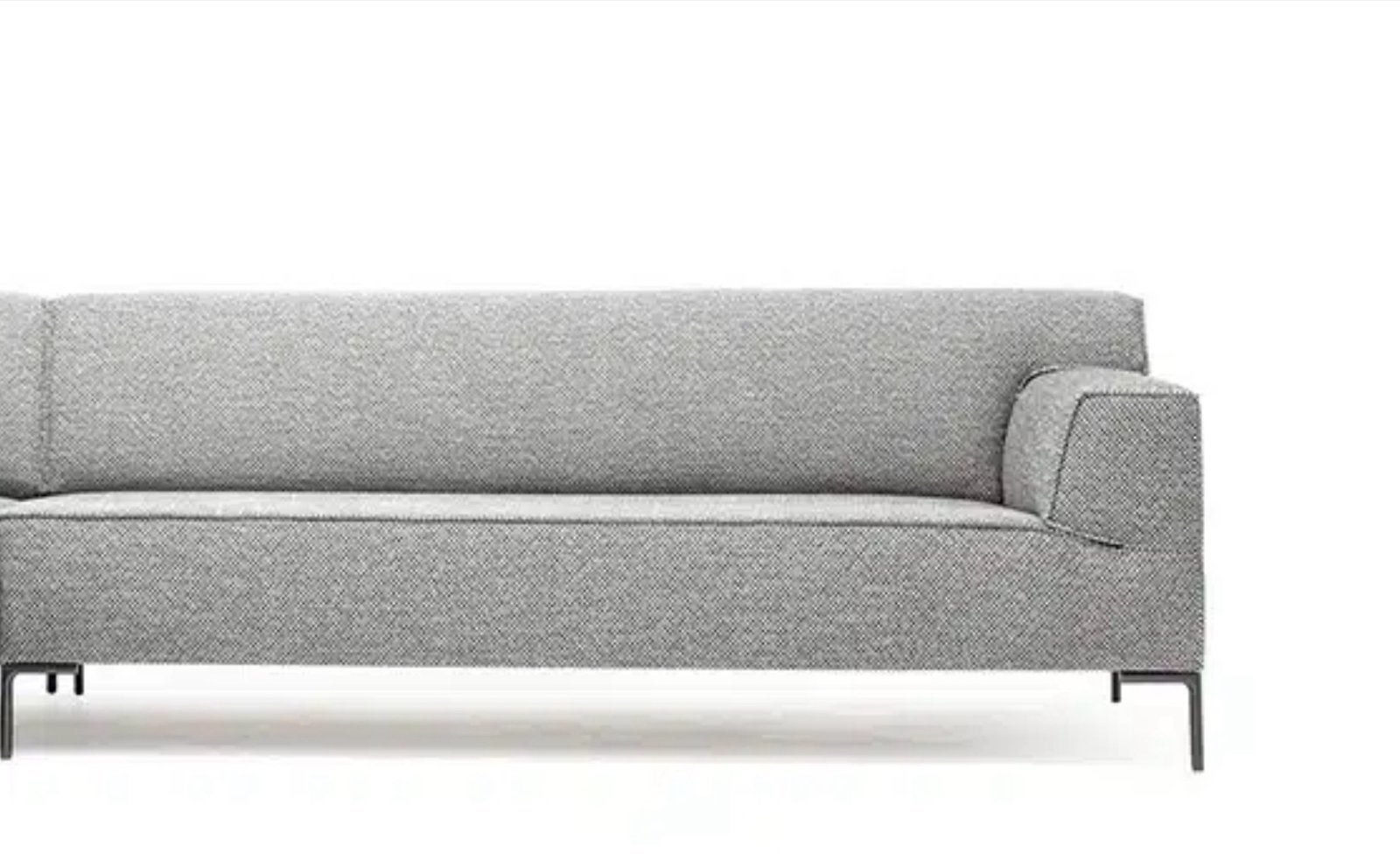 Design on Stock Bloq 2,5-zits bank en hocker, Ophalen, Modern design, Gebruikt, 150 tot 200 cm