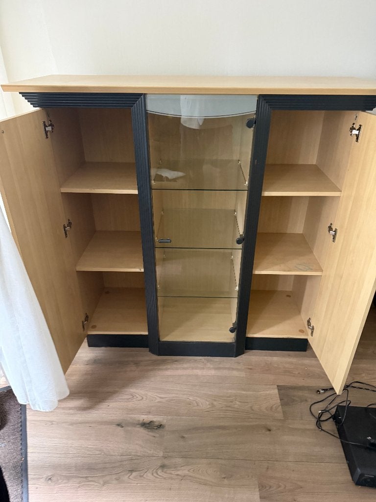 dressoir en buffet kast, Ophalen, Grenen, 200 cm of meer, Grenenhout