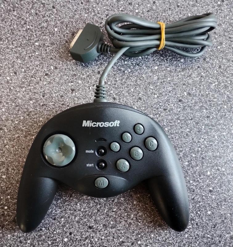 Microsoft SideWinder Game Pad, Computers en Software, Joysticks, Verzenden, Zo goed als nieuw, Microsoft